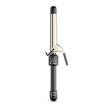 Laden Sie das Bild in den Galerie-Viewer, 24K Gold Professional 1" Extended Barrel Curling Iron with Clamp for Bouncy Curls, Faster Styling, Less Damage &amp; Long-Lasting Results